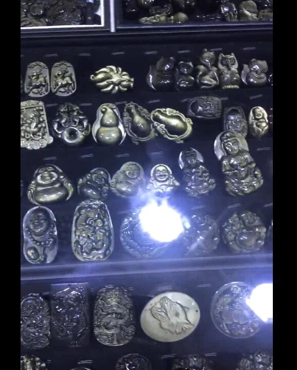 金曜石和彩虹眼黑曜石随拍